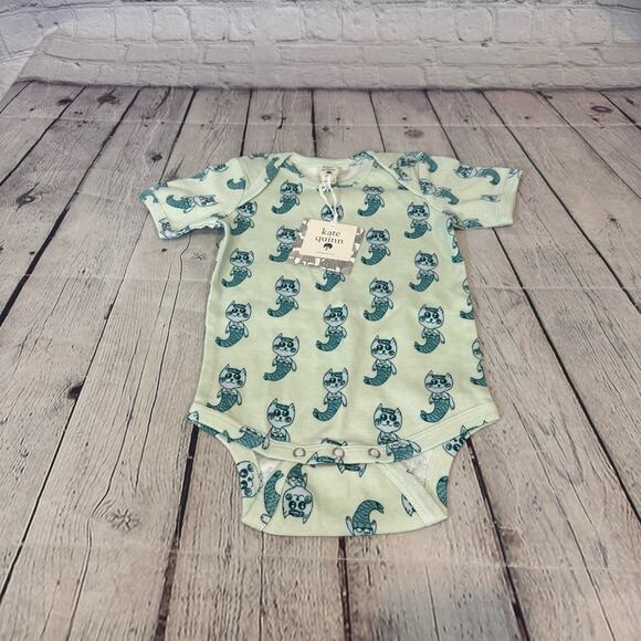 Kate Quinn Mermaid Cat Pattern Bodysuit - Picture 1 of 3